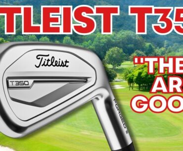 The New Titleist T350 Irons Exposed! Mark Crossfield's Quick Insights!
