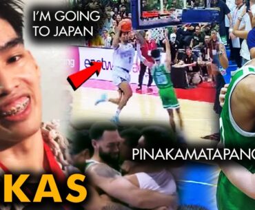 La Salle KAMPEON at Iyakan | Quiambao pa-Japan | PinakaMatapang na Player