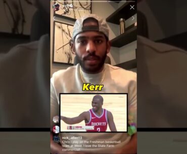 When CP3 was asked about the fake laugh 😂 #nba #goldenstatewarriors