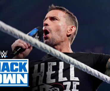FULL SEGMENT – CM Punk calls out Reigns, Rollins and more in epic mic drop: SmackDown, Dec. 8, 2023
