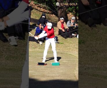 【ボールを押す】JTカップ最終日、中島啓太2023最新アイアンショット#ゴルフスイング #中島啓太スイング最新#アイアンスイング
