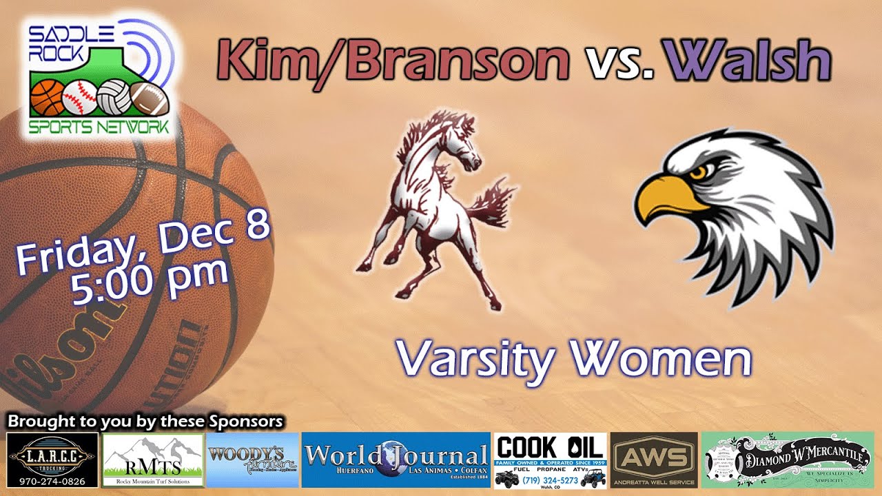 Kim/Branson @ Walsh – Varsity Women’s Basketball – Dec 8, 2023 Kim/Branson @ Walsh - Varsity Women's Basketball - Dec 8, 2023