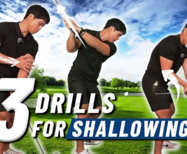 3 Drills To Shallow the Golf Club