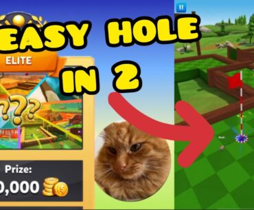 Easiest hole in 2 on pine | golf battle