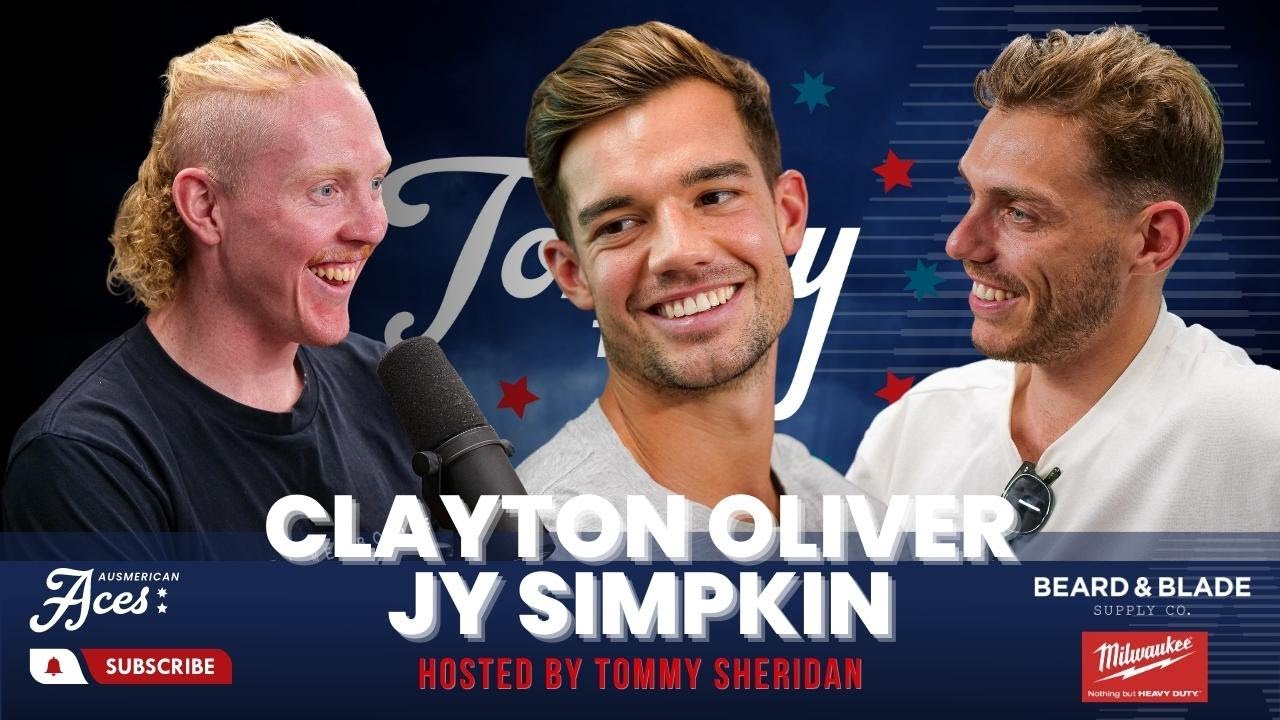 Tommy Talks with Clayton Oliver & Jy Simpkin. Tommy Talks with Clayton Oliver & Jy Simpkin.