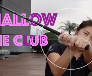 How to Shallow the Club - Golf with Michele Low