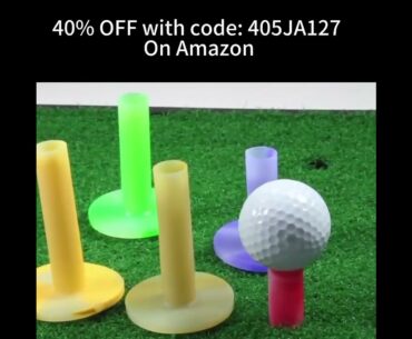 Rubber Golf Tees for Sale at 40% on Amazon| Gloof Golf