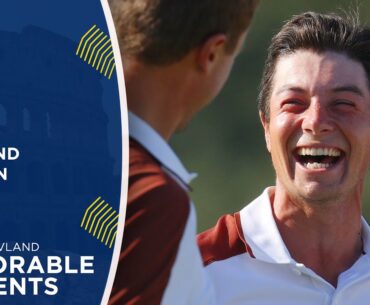 Viktor Hovland Chips In TWICE During 2023 Ryder Cup