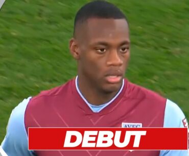 ASI FUE EL DEBUT DE JHON JADER DURAN HOY Aston Villa vs Leicester City 2023 ESPAÑOL
