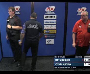 2023 Players Championship 24 Anderson v Bunting