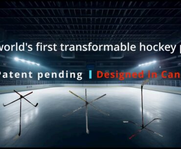 The world's first transformable hockey pylon.