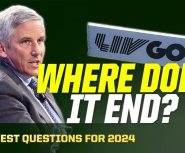 Unknown in 2024: Where Does the PGA Tour / LIV Story End? | The First Cut Podcast