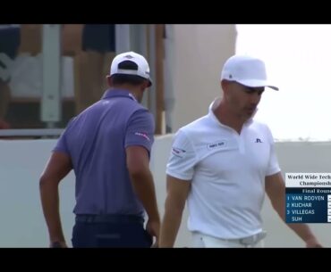 Erik Van Rooyen wins the World Wide Technology Championship 2023 ⛳️🎊🎉 11-5-23