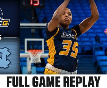 UNC Greensboro vs. North Carolina Full Game Replay | 2023-24 ACC Women's Basketball