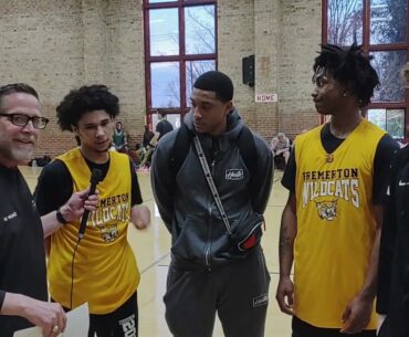 Post-Game Interview - Bremerton Wildcats D'Angelo Moore, Deonte Dixon, Kanye Taylor, Damon Clarke