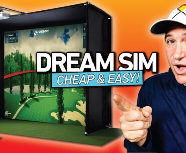 This Golf Simulator is EASIER & CHEAPER Than You Think!