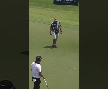 A great birdie putt from Erik Van Rooyen #dunhillchamps