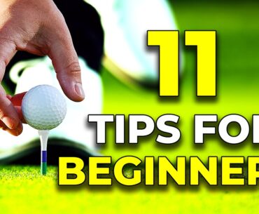 11 Tips For Beginners... From Good Golfers!