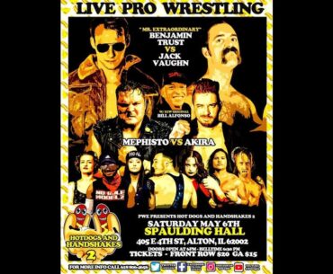 PWE - Hot Dogs & Handshakes 2 - Jack Vaughn vs. Ben Trust - May 6th, 2023 (Full Match)
