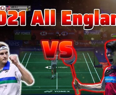 [4K50FPS] - MS - Lee Zii Jia vs Viktor Axelsen - 2021 All England Open Final - Highlights