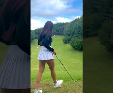 Kim Eun Sunn | Amazing Golf Swing you need to see | Golf Girl awesome swing | #Golf #shorts