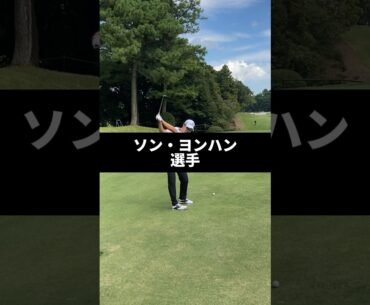 宋永漢（ソン・ヨンハン）選手のドライバーショットのスイング