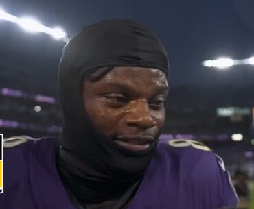 Lamar Jackson praises Tylan Wallace after game-winning TD to lead Ravens over Rams | NFL on FOX