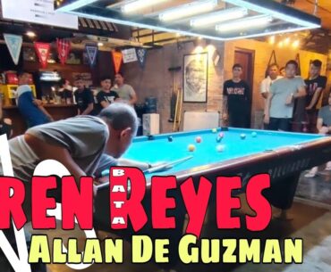 REMATCH 2|2 EFREN BATA REYES VS 8/10 ALLAN DE GUZMAN RACE 18 8/10 HANDICAP @FERNANDOS SPORTS BAR