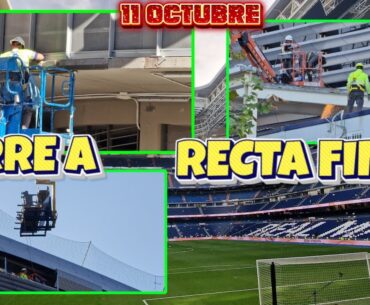 SE ACERCA POCO a POCO el FINAL 💥 Obras Santiago Bernabéu 11/10/2023 🚧