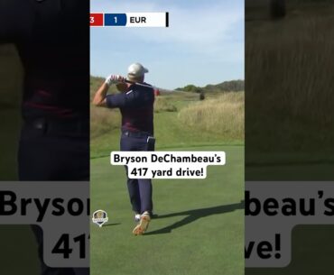 It’s a shame Zach Johnson is robbing the fans of seeing more Bryson bombs this Ryder Cup year