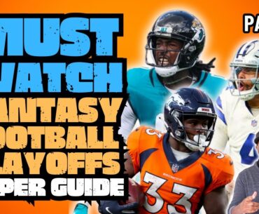 FANTASY FOOTBALL PLAYOFF PACK: COWBOYS, BRONCOS, LIONS, PACKERS, TEXANS, COLTS, JAGS, CHIEFS
