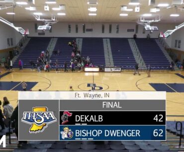 DeKalb at Bishop Dwenger | 2023-24 Boys Basketball | SummitCitySports