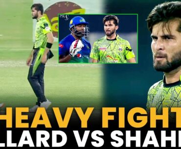 Heavy Fight | Kieron Pollard vs Shaheen Afridi | Lahore vs Multan | Match 31 | HBL PSL 8 | MI2A
