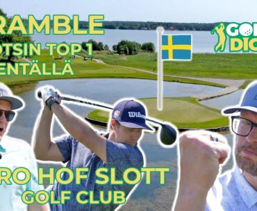 RUOTSIN TOP1-KENTTÄ - BRO HOF SLOTT GOLF CLUB (4 hlön scramble 3 hlön joukkueella)