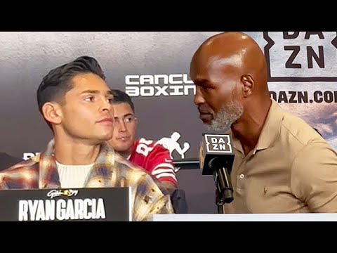 Bernard Hopkins CONFRONTS Ryan Garcia to give him DIRECT MESSAGE TO HIS FACE on DISAGREEMENT Bernard Hopkins CONFRONTS Ryan Garcia to give him DIRECT MESSAGE TO HIS FACE on DISAGREEMENT