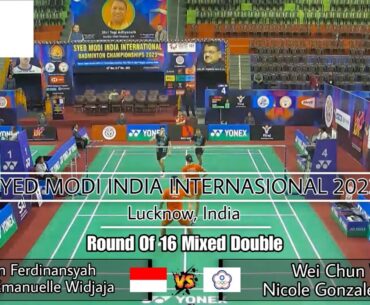 XD | Dejan/Gloria vs Wei Chun Wei/Gonzales Chan Syed Modi India International 2023 R 16 Highlight