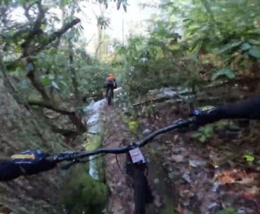 Lower Trail in Shingletown Gap on the Poseidon Norton hardtail