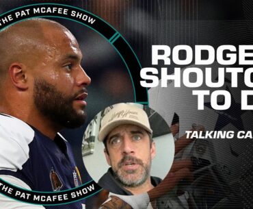 Aaron Rodgers spills WISDOM on Dak Prescott's 'Here We Go' call & more cadences 🧠 | Pat McAfee Show