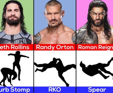 WWE Wrestlers Iconic Finisher Moves