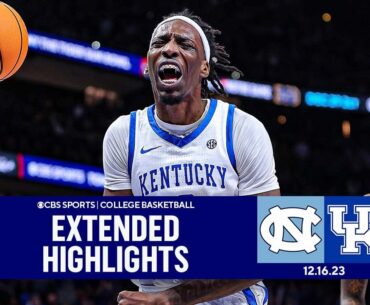 No. 9 North Carolina vs. No. 14 Kentucky: College Basketball Extended Highlights I CBS Sports