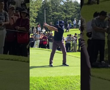 ZOZOチャンピオンシップ　2023 石川遼選手　フォームチェック #zozoチャンピオンシップ#zozochampionship #石川遼 #pga