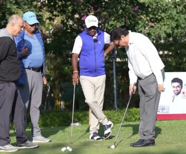 Jaipur Open 2023: Golf Clinic with Om Prakash Chouhan and Jairaj Singh Sandhu