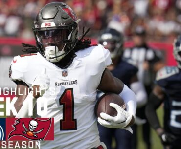 Tennessee Titans vs. Tampa Bay Buccaneers | 2023 Week 10 Game Highlights