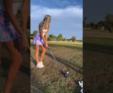 Elise Lobb #golf #golfswing #shorts