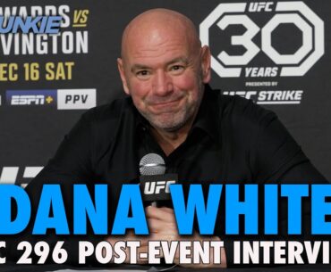 Dana White: Colby Covington Was 'Old and Slow' at UFC 296, Takes Blame for Strickland-DDP Scrap
