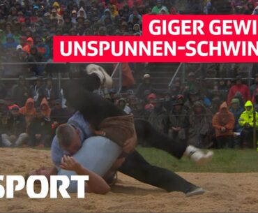 Giger gewinnt Schlussgang und wird Unspunnen-Sieger