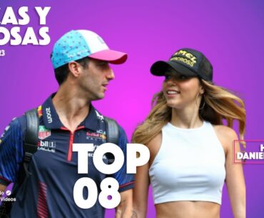 TOP 8 Daniel Ricciardo & Heidi Berger | F1 LADIES