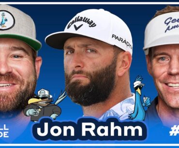Jon Rahm recaps his 2023 golf season, throwing out the first pitch at the World Series