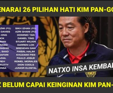 JOM LIHAT SENARAI 26 NAMA PILIHAN KIM PAN-GON UNTUK PIALA ASIA ✅
