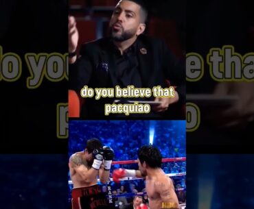 Margarito felt Pacquiao Cheated?